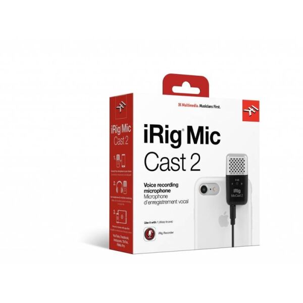 

Микрофон IK MULTIMEDIA IRIG MIC CAST1