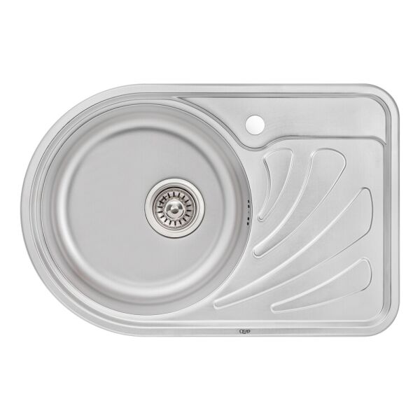 

Кухонная мойка Qtap 6744L Micro Decor 0,8 мм (QT6744LMICDEC08) (SD00041003)