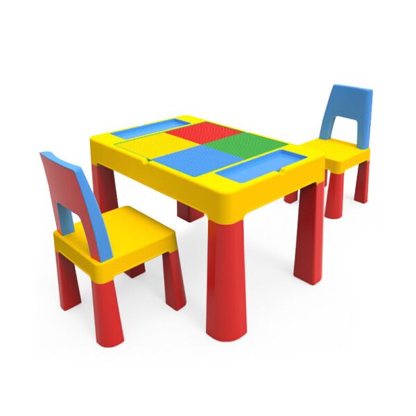 

Многофункциональный детский стол и стулья Bestbaby BS-8811 Red