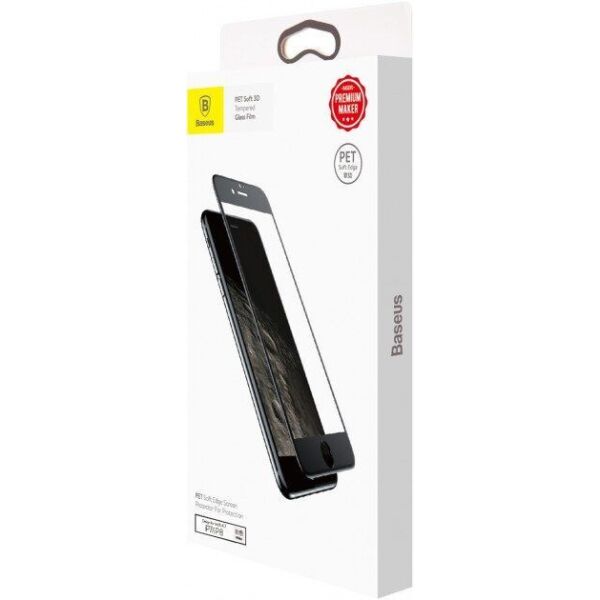 

Защитное стекло 3D Baseus (0.23mm) for iPhone 7/8 White