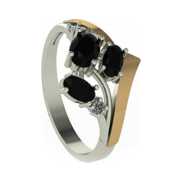 

Кольцо из серебра с куб. циркониями, размер 19 (1709290)