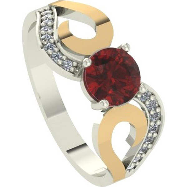 

Кольцо из серебра с куб. циркониями, размер 21.5 (1709350)