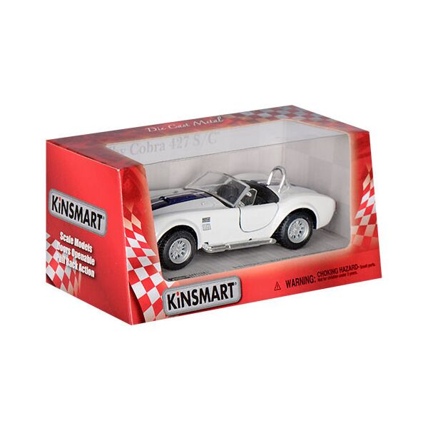 

Машинка детская KT5322W SHELBY COBRA (Белый)