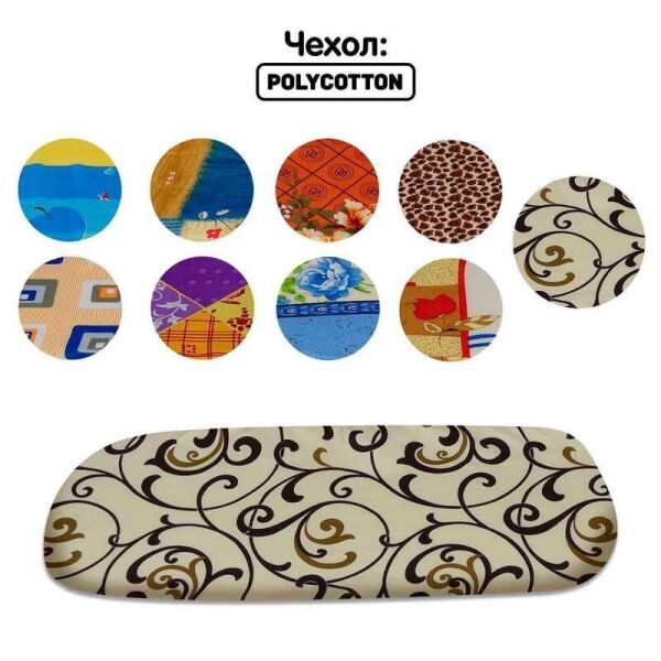 

Матрас в коляску - поролон 35х80 - ткань поликоттон, 9 видов, МИКС ТМ Алекс, (Украина)