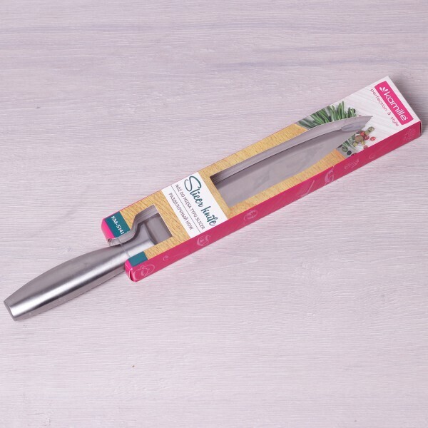 

Нож для мяса Kamille нержавеющая сталь, полая ручка, лезвие 20.5 см, рукоятка 13 см