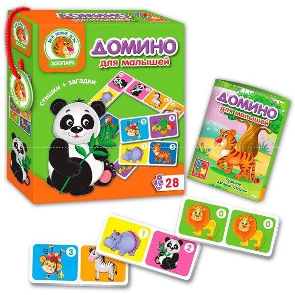 

Домино Зоопарк - VT 2100-02 рус. (14) Vladi Toys, (Украина)