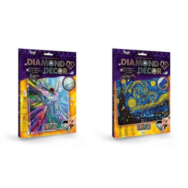 

Набор для творчества DIAMOND DECOR DD-01-01,02...07,09,10 видов (20) ДАНКО ТОЙС, (Украина)
