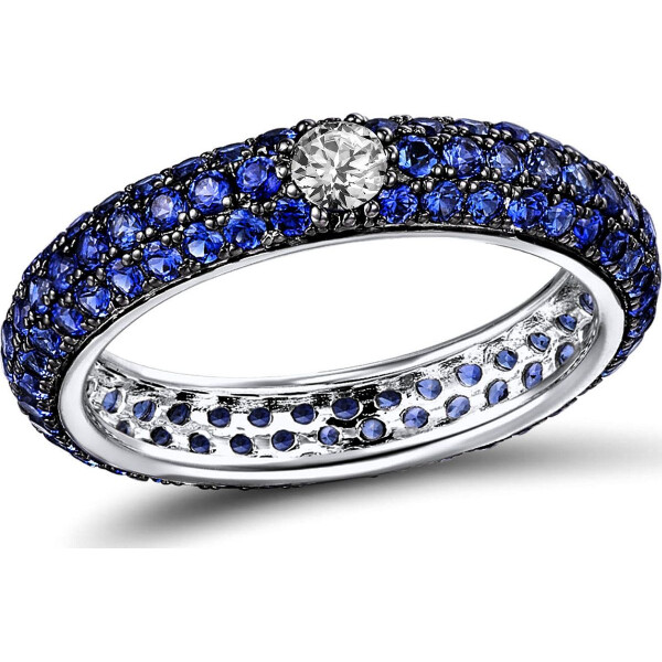 

Кольцо из серебра с куб. циркониями, размер 17 (1718378)