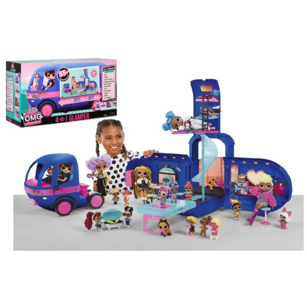 

Автобус для кукол Гламурный Кемпер с аксессуарами MGA Entertainment BR78114
