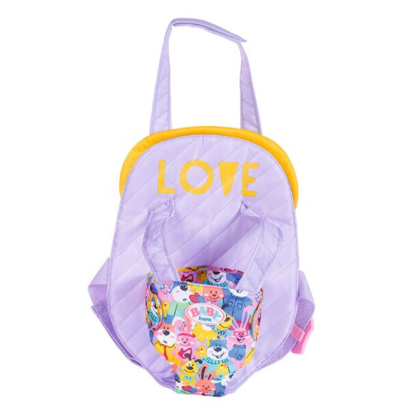 

Рюкзак-кенгуру переноска для куклы Baby born Комфортная прогулка Zapf Creation BR34533