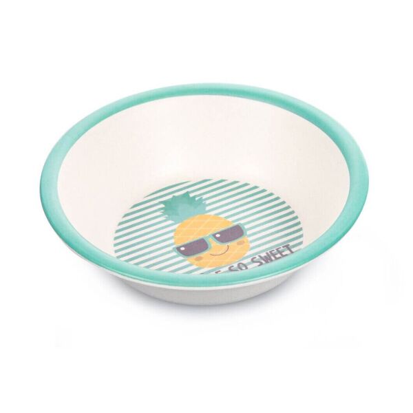 

Мисочка бамбуковая Canpol Babies So cool Pineapple Ананас 300 мл бирюзовый (9/210_tur)