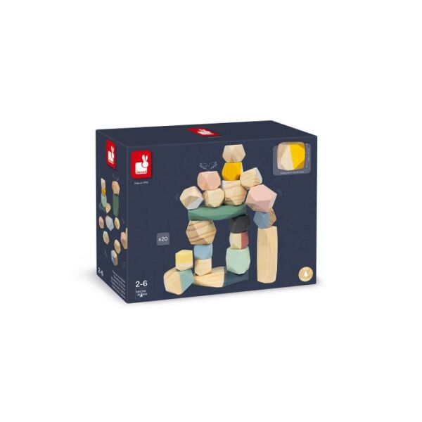 

Пирамидка Janod Sweet Cocoon Камни (J04401)