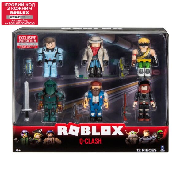 

Игровой набор Fortnite Jazwares Roblox Multipack Q-Clash W7 (ROB0307)