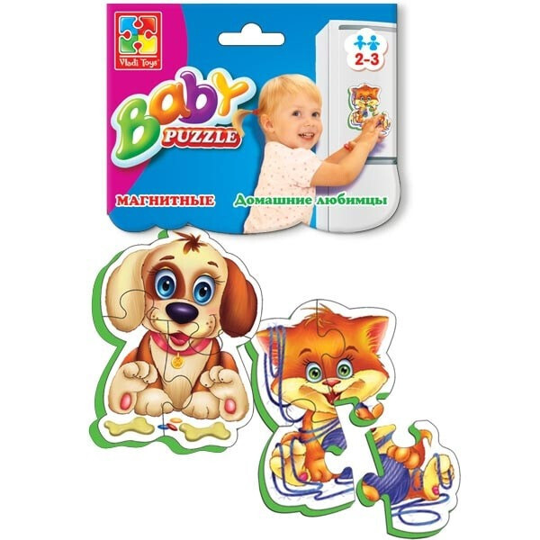 

Baby-Puzzle на магните «Домашние любимцы» VT3208-02