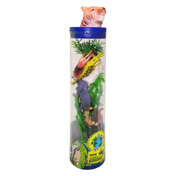 

Игрушечные животные 003 круглый бокс (Тигр)