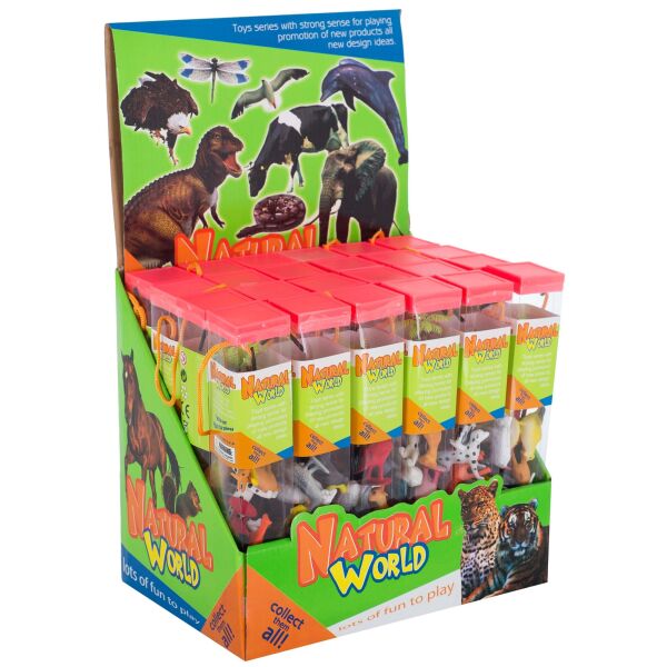 

Набор игровых фигурок Dingua Домашние животные в тубусе 12 штук (D0051)