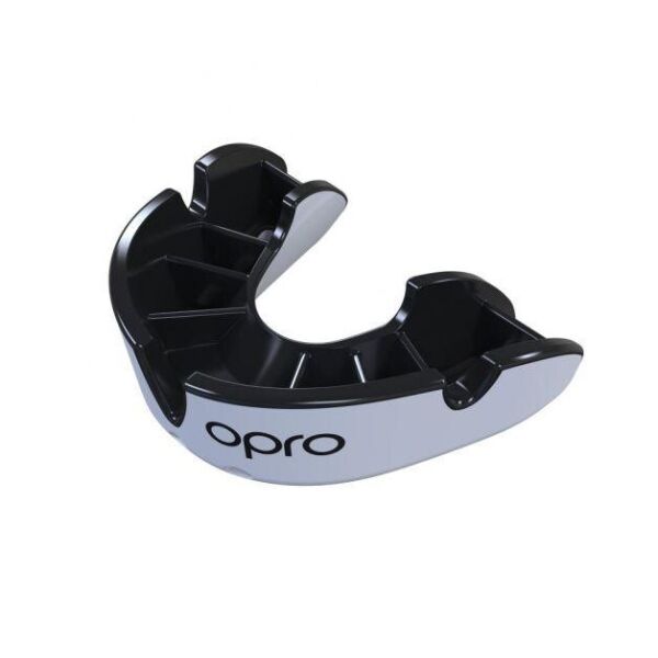 

Капа OPRO Junior Silver White /Black (art.002190006)