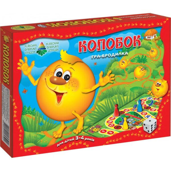 

Игра-бродилка Колобок 82500 коробка