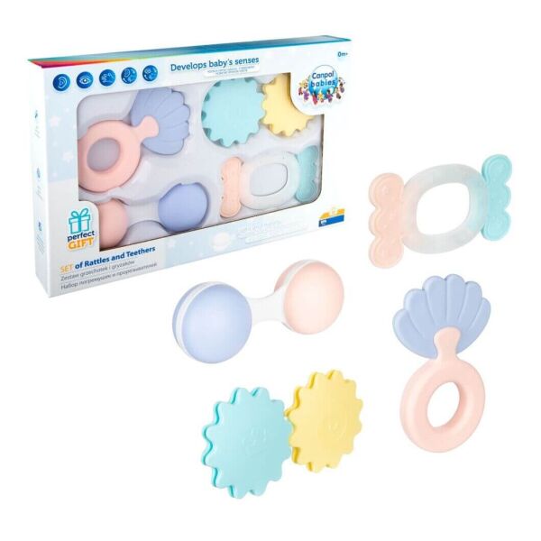 

Набор погремушек Canpol Babies Pastel (79/401)