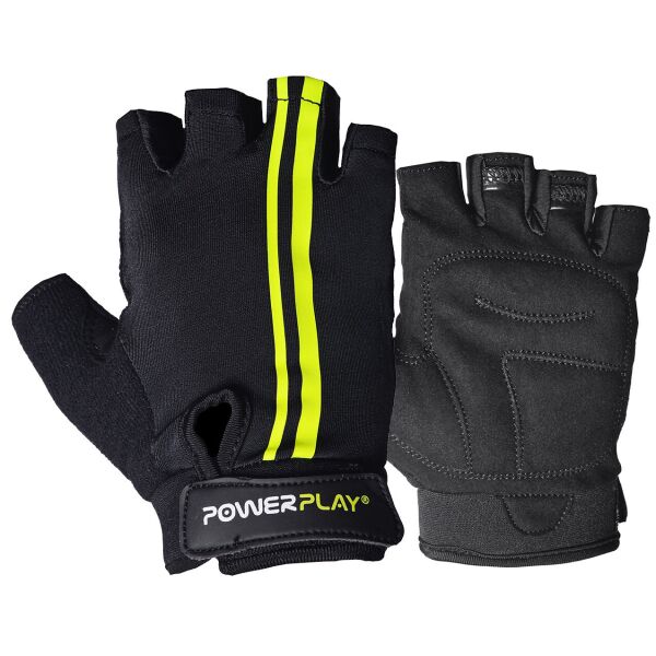 

Велорукавичкы PowerPlay 5031 G Черно-Желтые XL