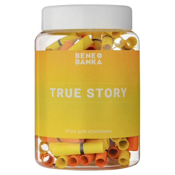 

Баночка с игрой True Story Bene Banka русский язык (BB09RU)
