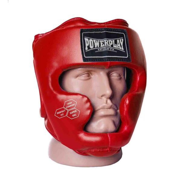 

Боксерский шлем тренировочный PowerPlay 3043 Красный XS
