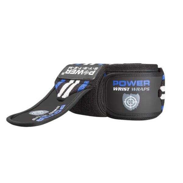 

Кистевые бинты Power System Wrist Wraps PS-3500 Blue /Black