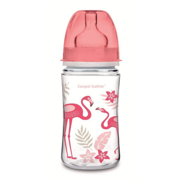 

Антиколиковая бутылочка Canpol Babies Easystart Jungle 240 мл коралловый (35/227_cor)