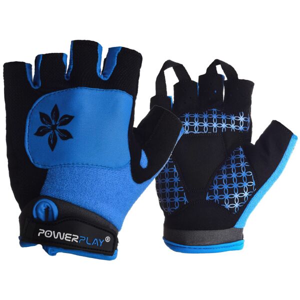 

Велоперчатки PowerPlay 5284 D Голубые XS