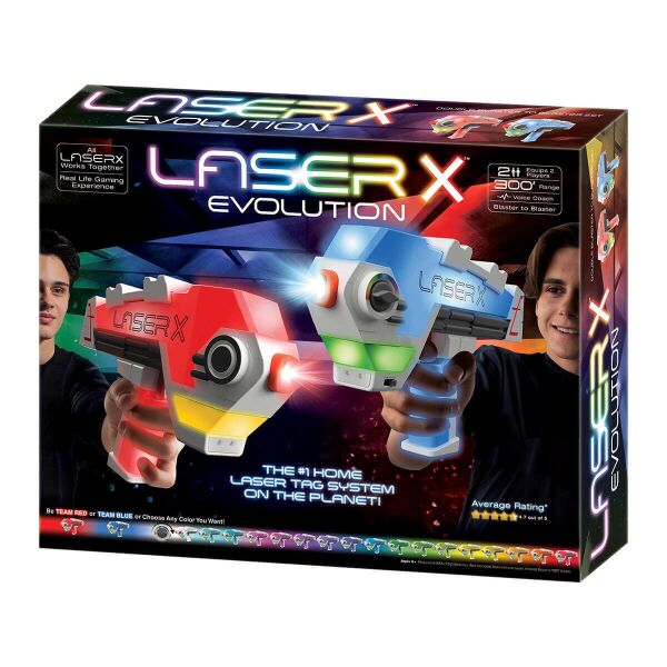 

Игровой набор для лазерных боев Laser X Evolution для двух игроков (88908)
