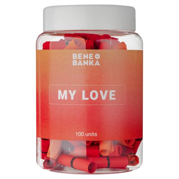 

Баночка з записками My Love Bene Banka англійська мова (BB03EN)