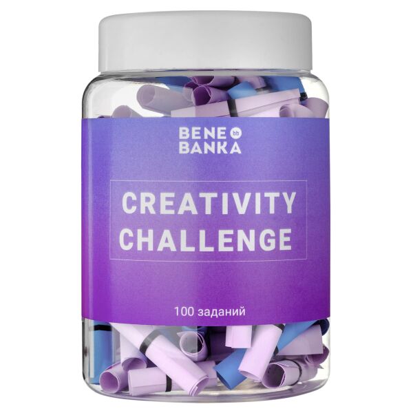

Баночка с заданиями Creativity Challenge Bene Banka русский язык (BB10RU)