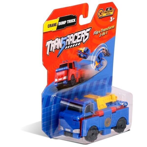 

Машинка трансформер TransRacers 2 в 1 Кран и Самосвал (6523164)
