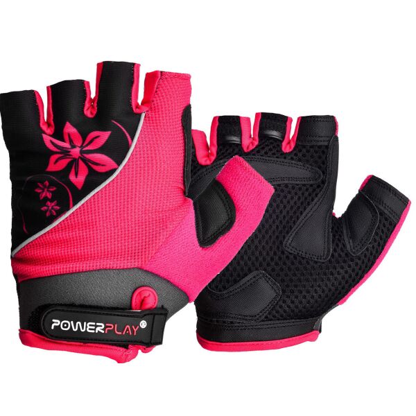 

Велоперчатки PowerPlay 5281 Розовые XS