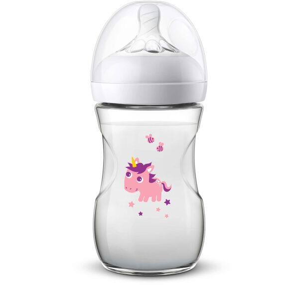 

Бутылочка для кормления Avent Natural Единорог 260 мл (SCF070/25)