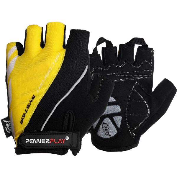 

Велоперчатки PowerPlay 5024 D Черно-желтые S
