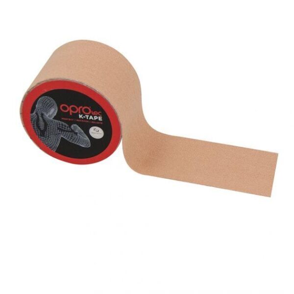 

Кинезиологический тейп OPROtec Kinesiology Tape TEC57544 бежевый 5см * 5м