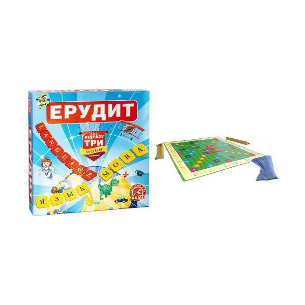 

Настольная игра Эрудит, 3 языка 50468