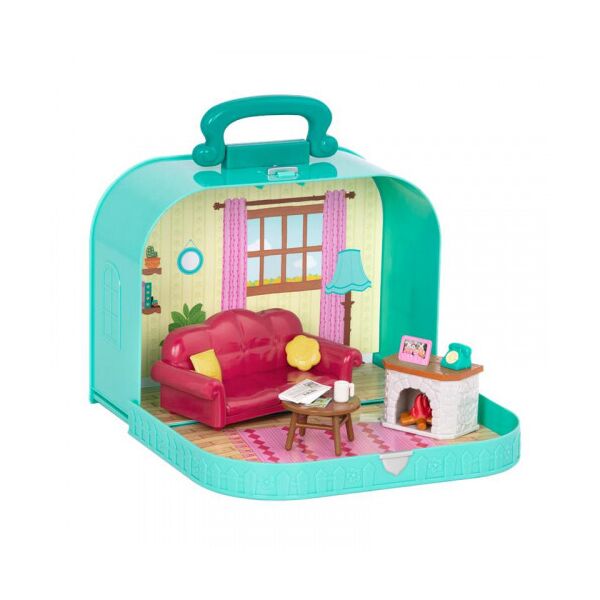 

Игровой набор Li'l Woodzeez Кейс голубой (Гостиная) с аксессуарами (WZ6599Z)