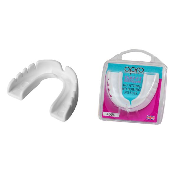 

Капа OPRO Snap-Fit White (art.002139010)