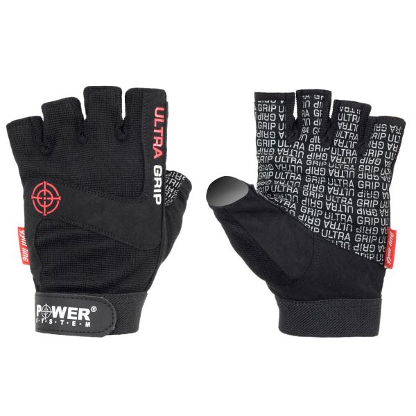 

Перчатки для фитнеса и тяжелой атлетики Power System Ultra Grip PS-2400 S Black