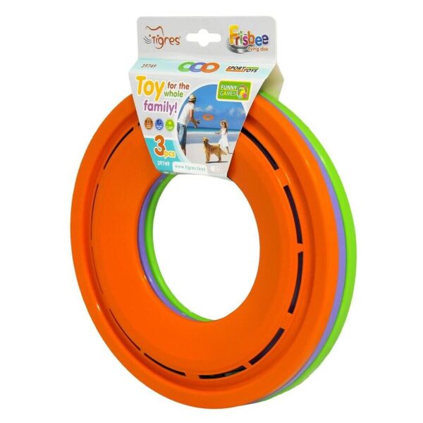

Игрушка Tigres Фрисби летающий диск 3 штуки (39749)