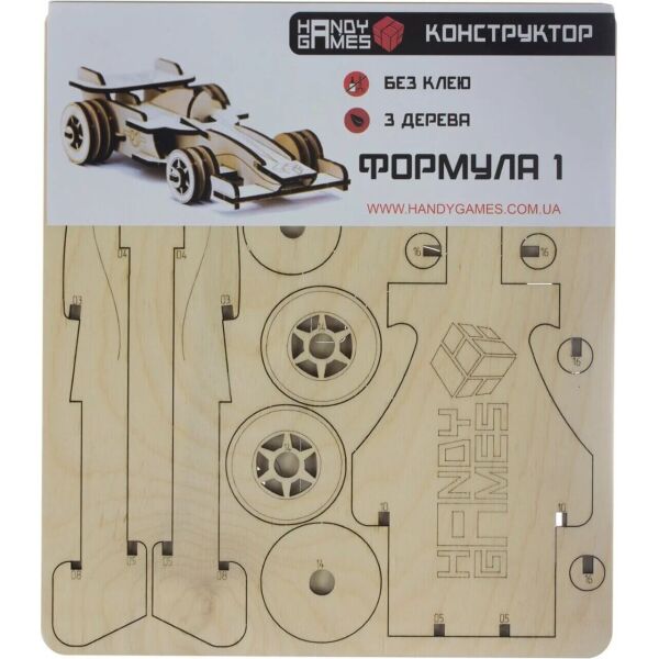 

Деревянный конструктор Handy Games Формула 1 (HG-0004)