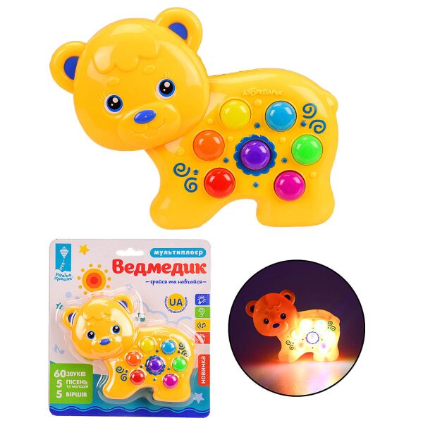 

Музыкальная игрушка Kraina Igrashok Мишка (PL-719-86)