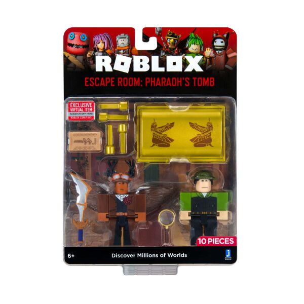 

Игровая коллекционная фигурка Jazwares Roblox Game Packs Escape Room The Pharoah’s Tomb W8 (ROB0336)