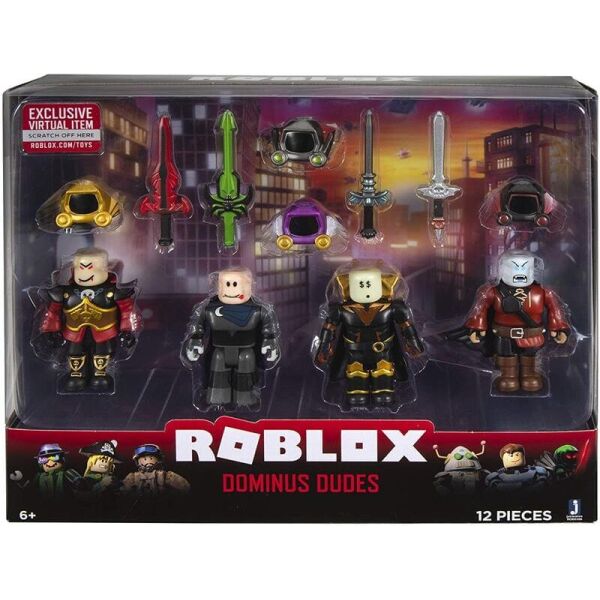 

Игровой набор коллекционных фигурок Jazwares Roblox Four Figure Pack Dominus Dudes W7 (ROB0306)