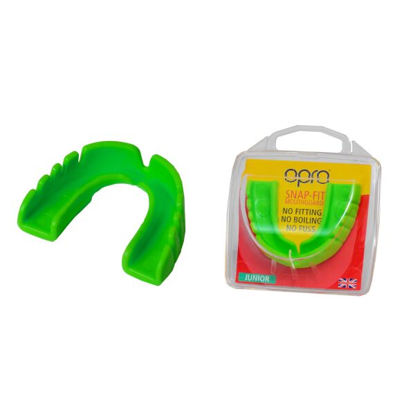 

Капа OPRO Junior Snap-Fit Neon Green (art.002143003)