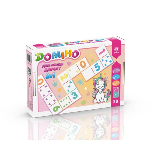 

Игра настольная Звезда Домино 2 в 1 для девочек (127921)