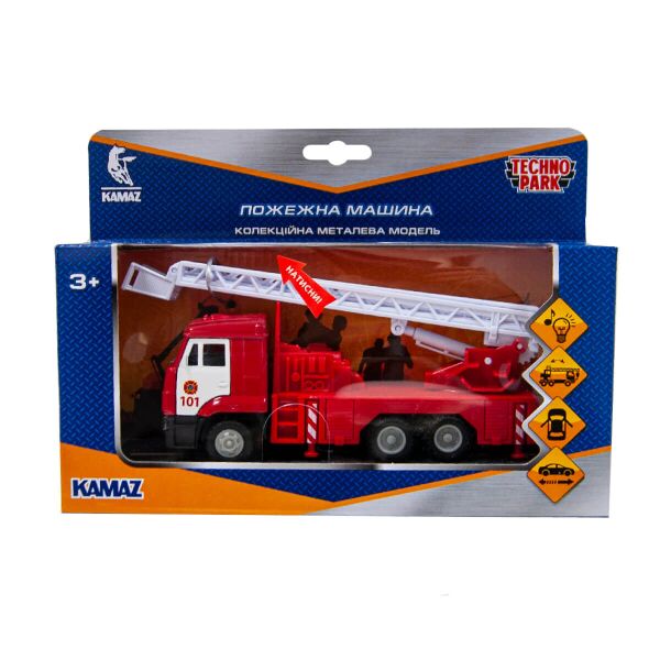 

Автомодель Технопарк Камаз Пожарная машина (CT12-457-6WB)