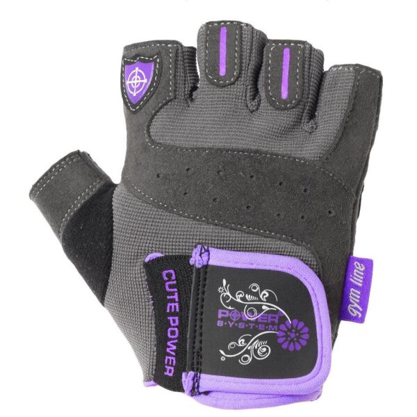 

Перчатки для фитнеса и тяжелой атлетики Power System Cute Power PS-2560 женские Purple XL